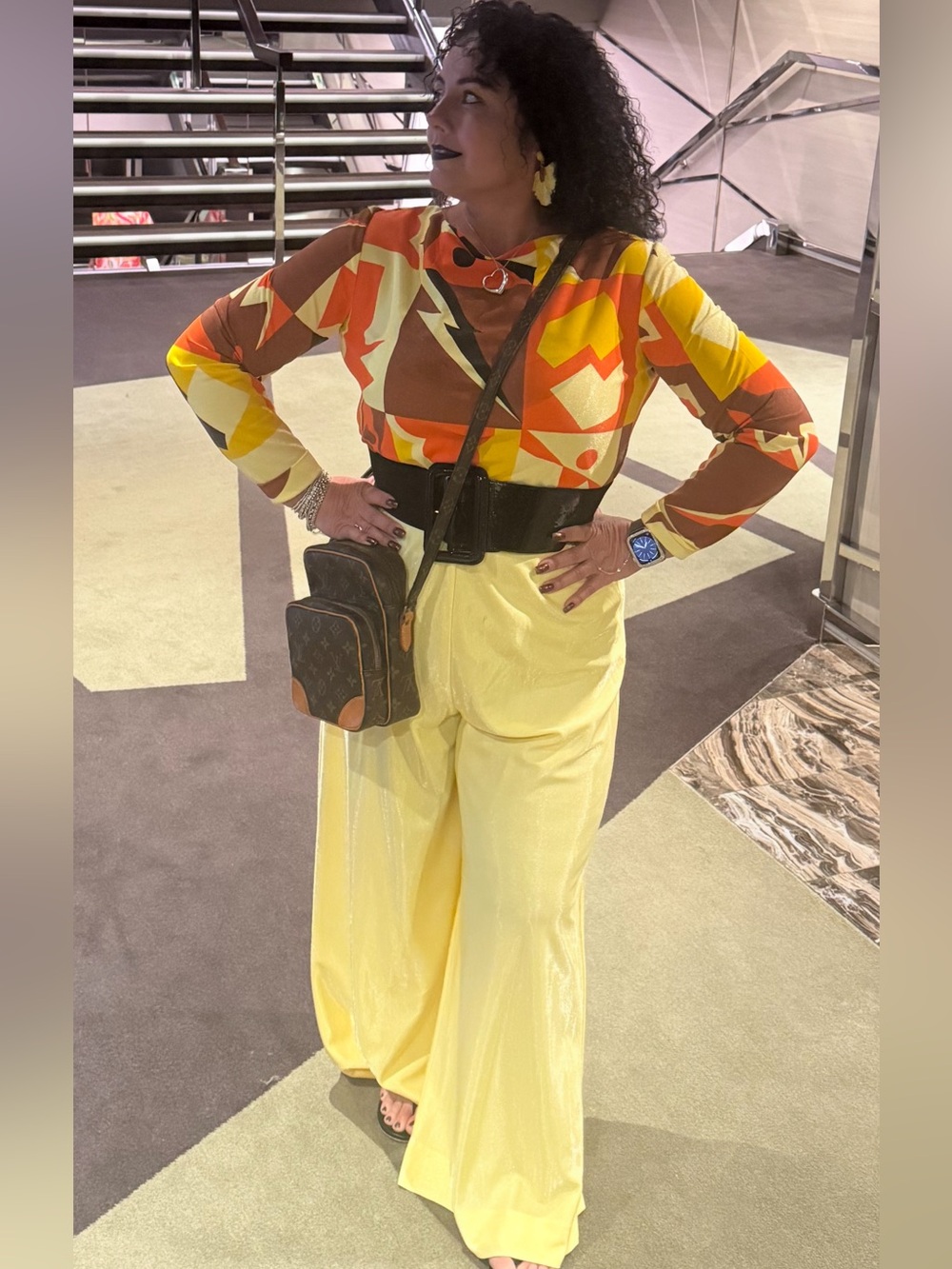 Vintage jumpsuit size large Preloved